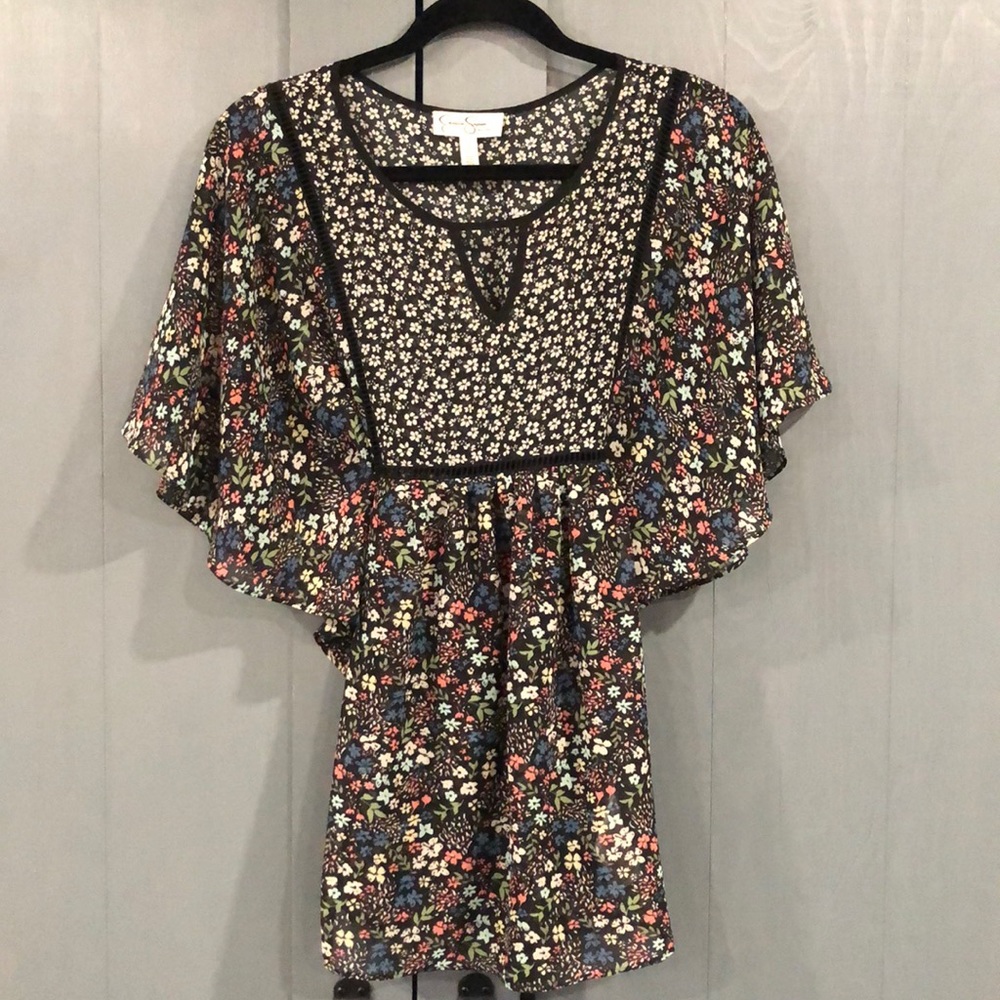Boho maternity top